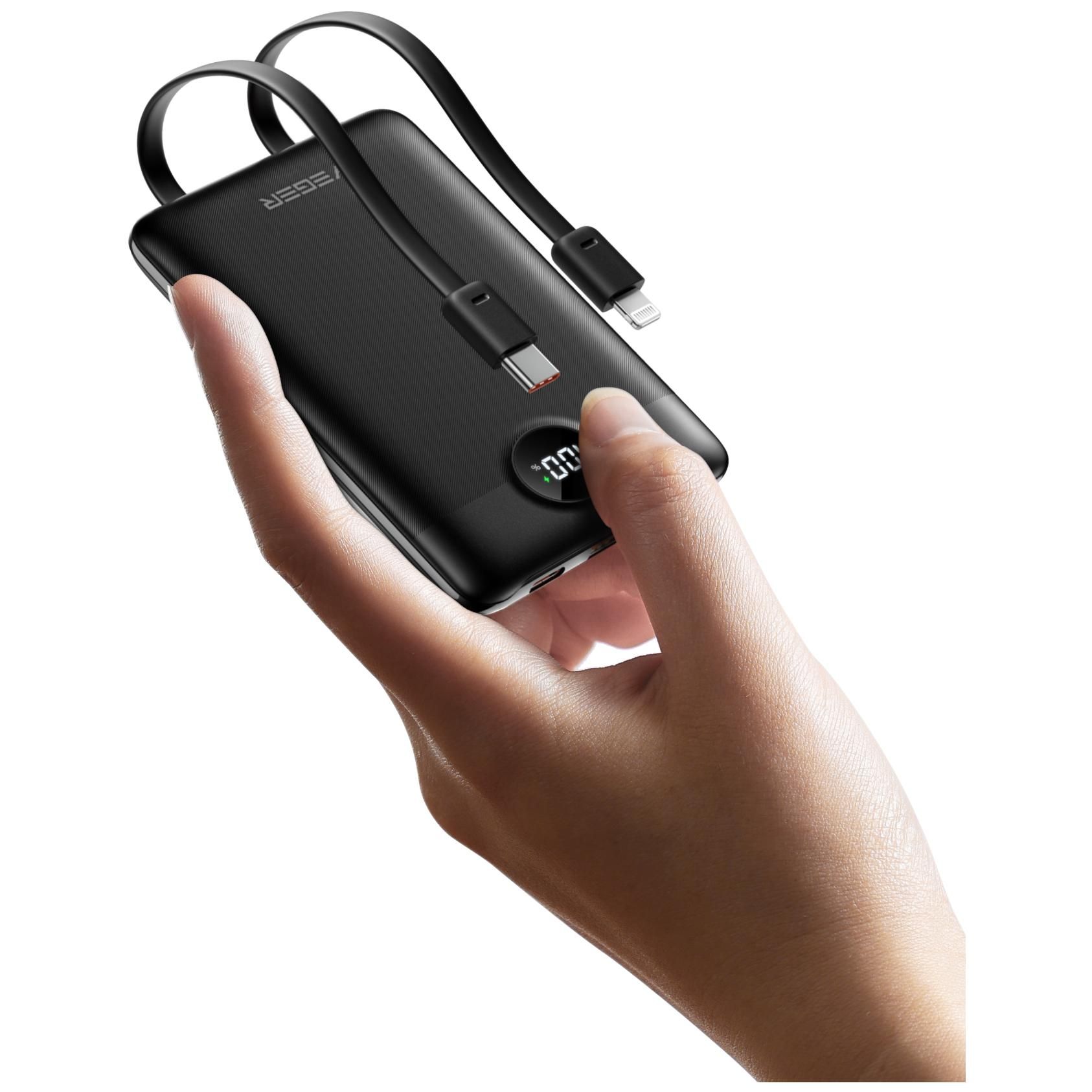 Veger C11 10,000 mAh Lithium Polymer (Lipo) Power Bank - Black