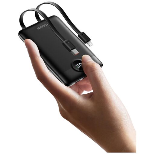Batería portátil Veger C11 10.000 mAh de polímero de litio - Negro