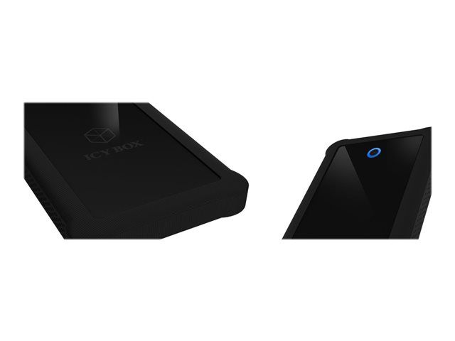RaidSonic ICY BOX IB-233U3-B External Enclosure - 2.5" - SATA 6Gb/s - USB 3.0 - Black