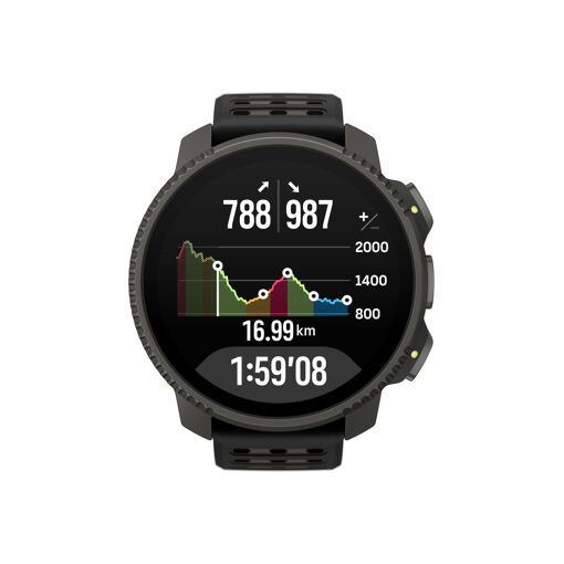 Suunto Vertical 2 Titanium Smartwatch - Black (40mm, GPS, Heart Rate Monitor)