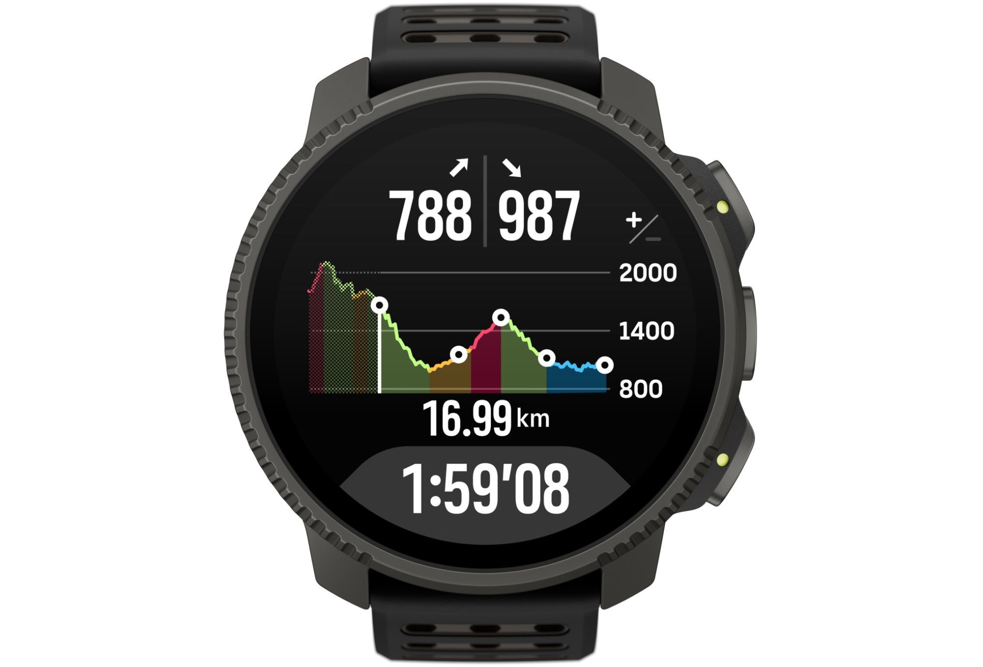 Reloj inteligente Suunto Vertical 2 de titanio negro - 40 mm, GPS, monitorización del ritmo cardíaco