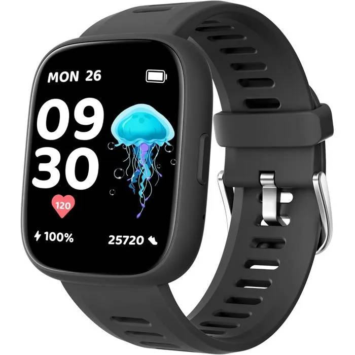 UNDERSCORE Kids' GPS Watch - TICTIKY - Waterproof IP68 - Sleep Tracking - Multi-sport Activities