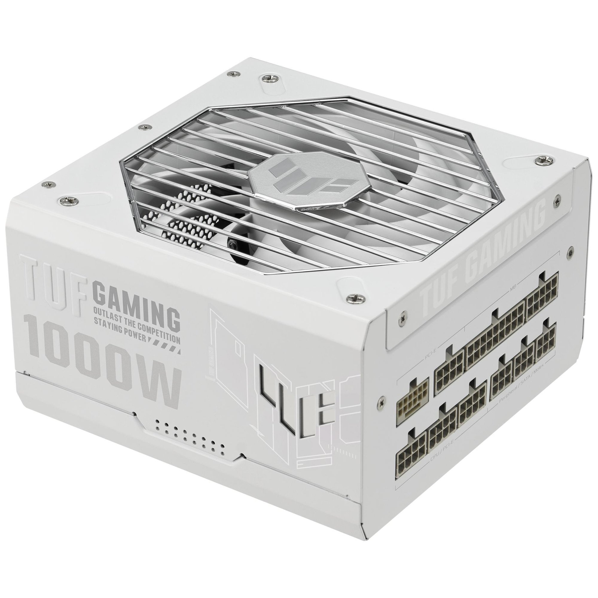 ASUS TUF Gaming White Edition Power Supply - 1000W 80 PLUS Gold