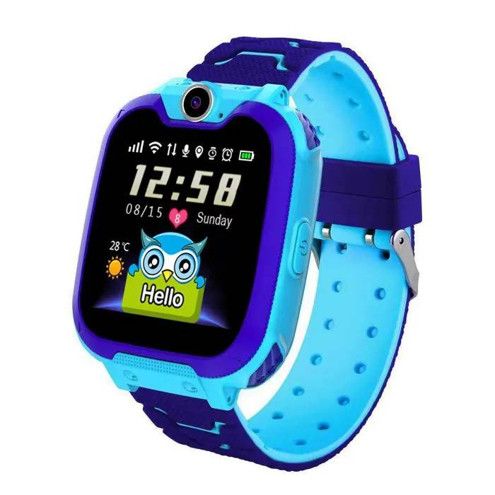 NIKCORP Waterproof Smartwatch - Multifunctional Model - Blue - GPS - Touch Screen