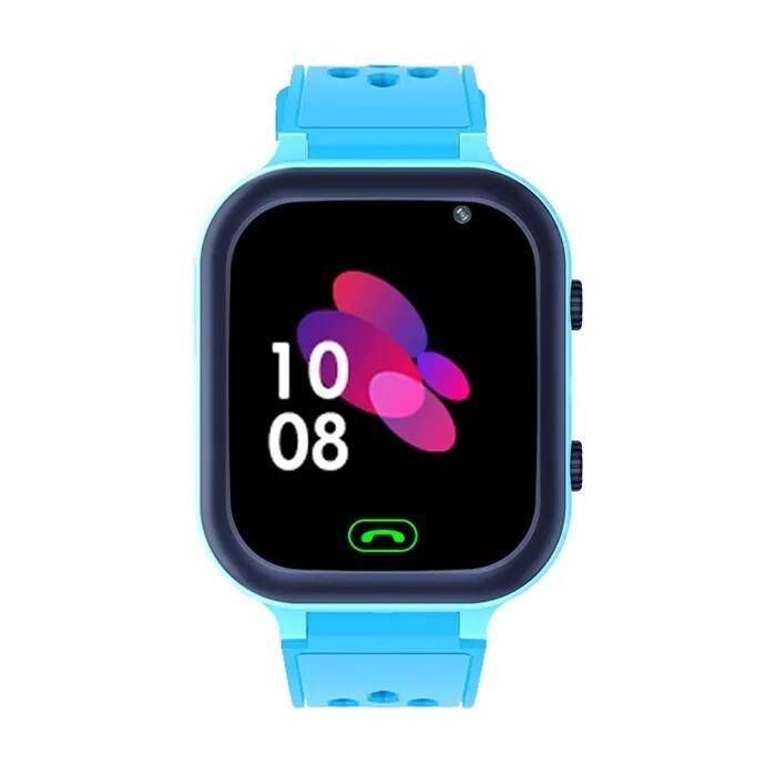 Montre intelligente - NIKCORP - Modèle GPS - Mode classe - Résistante à l'eau - Bleu