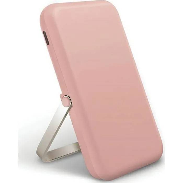 Uniq Powerbank 5000mAh USB-C 20WPD Quick Wireless Magnetic Charger - Rose/Powder Pink