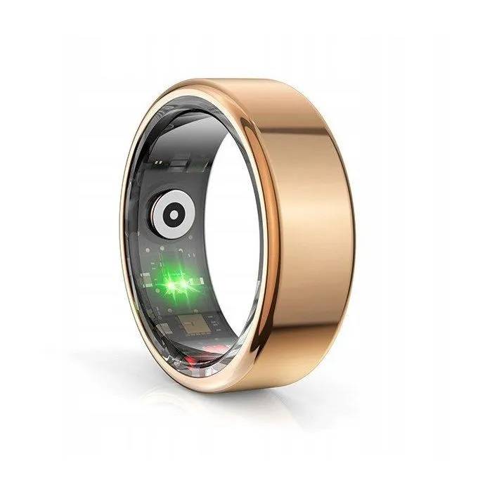 Powerton Smart Ring Gold - Heart Rate, Sleep Monitor, Activity Tracker