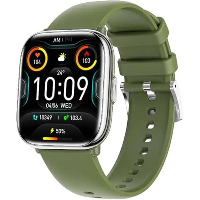 myPhone Smartwatch - Pastel Greenwood - 230mAh Battery - 7-Day Autonomy - 1.75" AMOLED Screen
