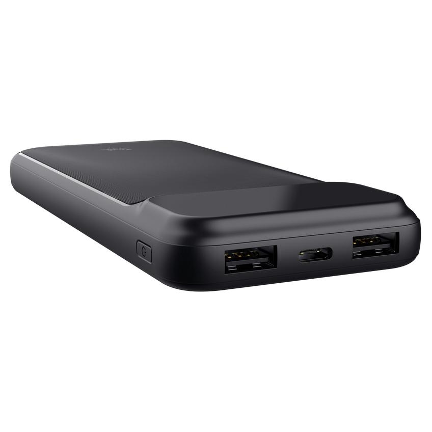 Trust 10,000mAh Lithium-Ion Power Bank (Li-Ion) Black