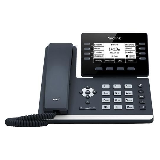 Yealink SIP Desk Phone T53 - Gray, 8-Line LCD Display