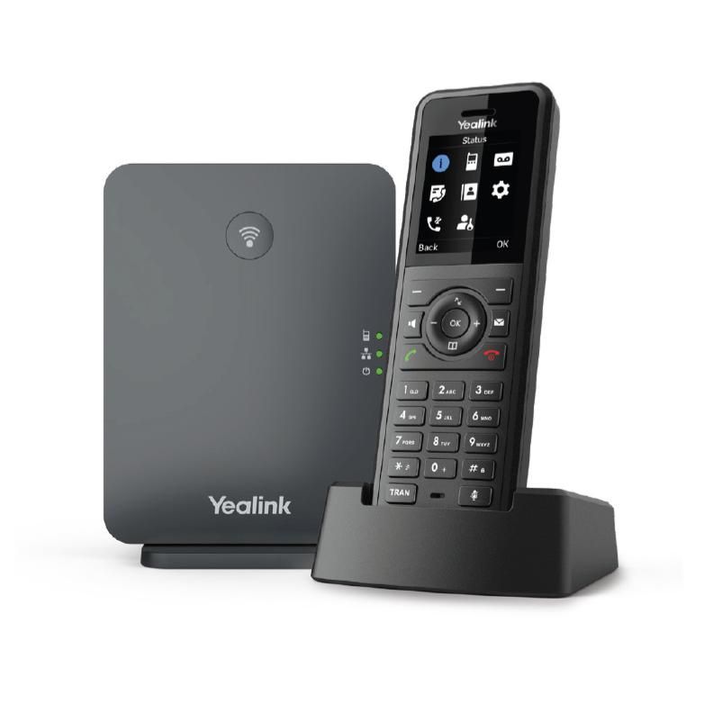 Yealink W77P Desktop Phone, Black TFT