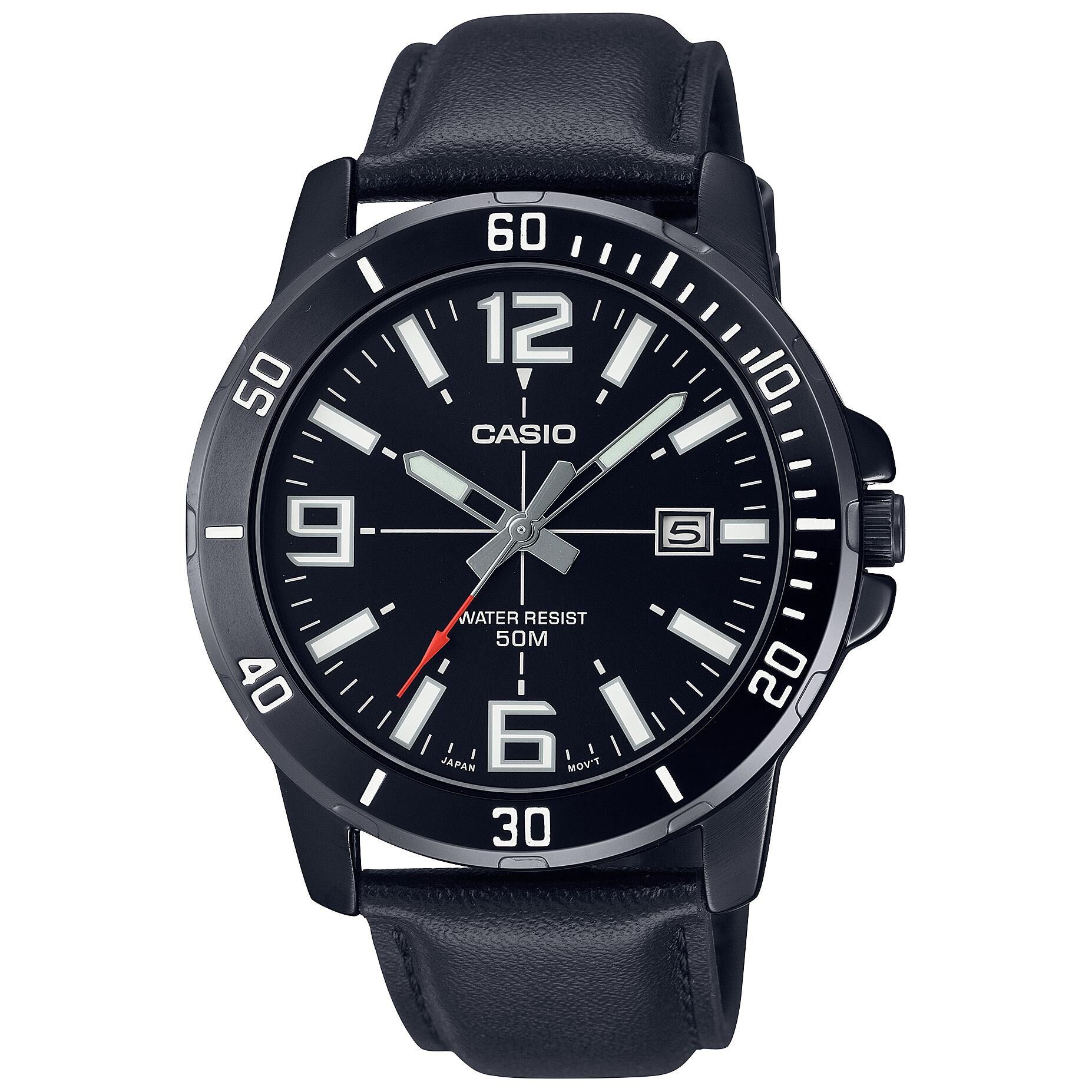 Casio Standard MTP-VD01BL-1BV Montre bracelet Noir
