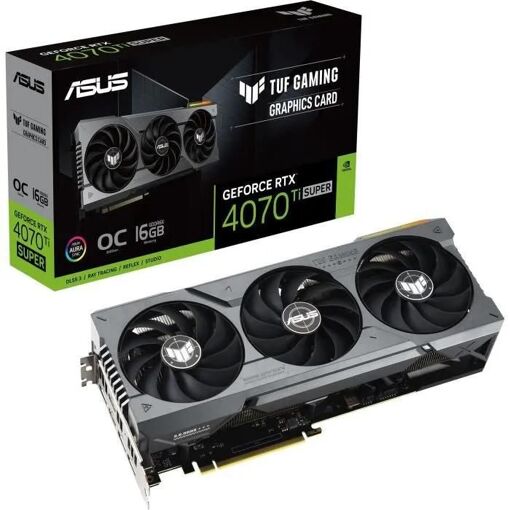 Carte graphique ASUS TUF Gaming GeForce RTX 4070 Ti SUPER 16 Go - Édition OC