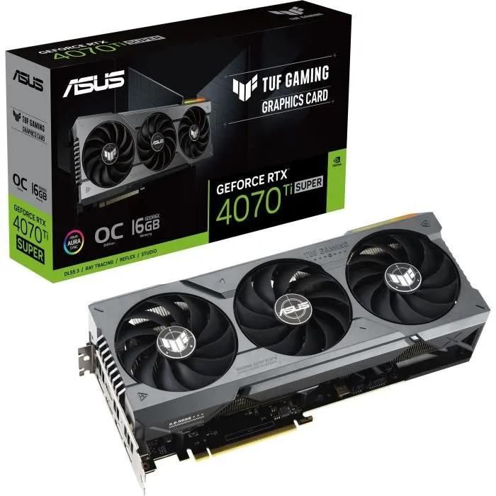 ASUS TUF Gaming GeForce RTX 4070 Ti SUPER 16GB - OC Edition Graphics Card