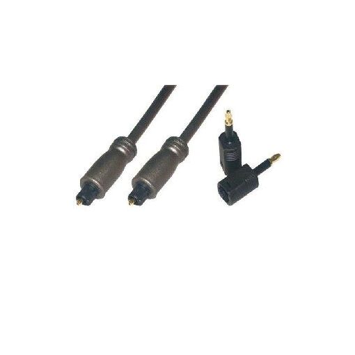 Kit de cables de audio digital MCL - Toslink óptico macho a macho