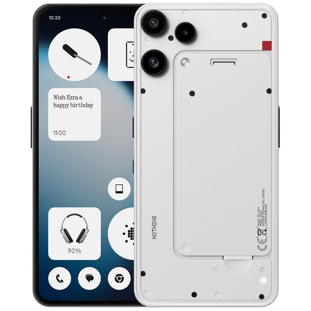 Nothing 3A Lite Smartphone - White, 128GB