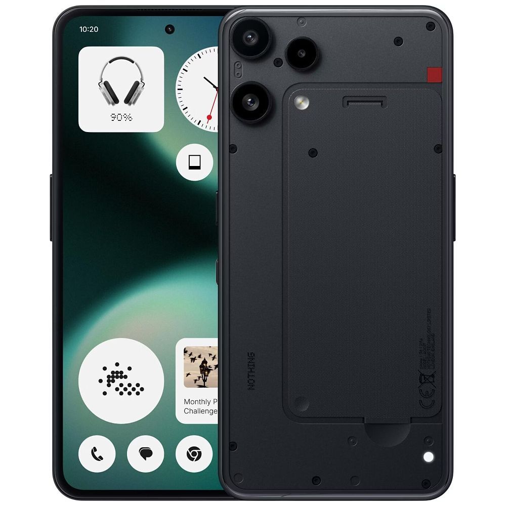 Nothing 3A Lite Smartphone, Black, 128GB