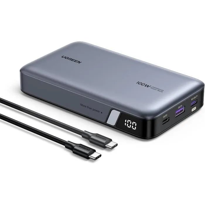 Batería Externa Ugreen Nexode 100W - 20000 mAh
