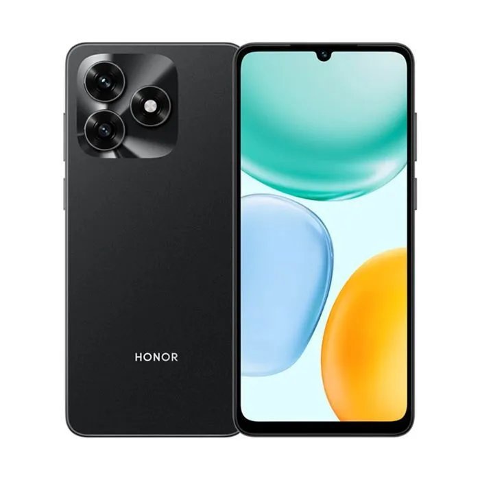 Smartphone Honor X5c Plus 4G - 4 Go de RAM, 256 Go de stockage, écran 6,74 pouces, batterie 5260 mAh, appareil photo 50 MP, noir