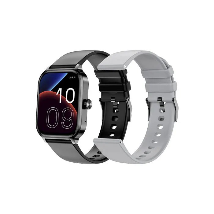 SPC SmartEE Duo 3 - Reloj inteligente con pantalla AMOLED de 1,93', llamadas Bluetooth, negro/gris