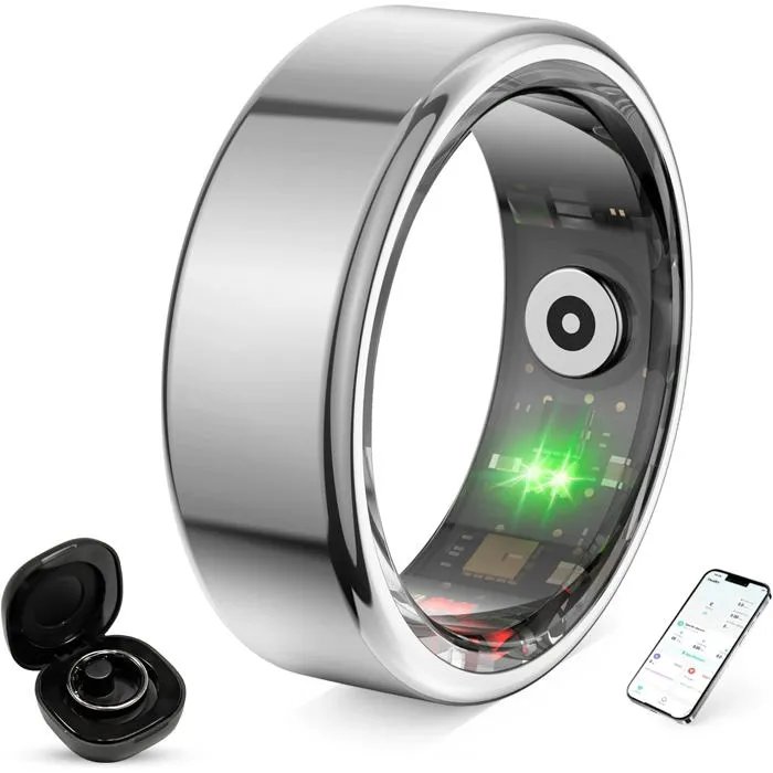Connected Ring - UNDERSCORE 2025 - IP68 Waterproof - Heart Rate Tracking - Over 100 Sports