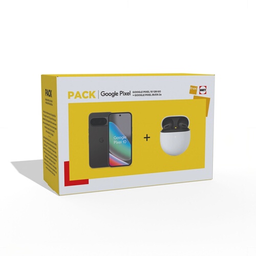 Google Pixel 10 Smartphone Pack with Buds 2a
