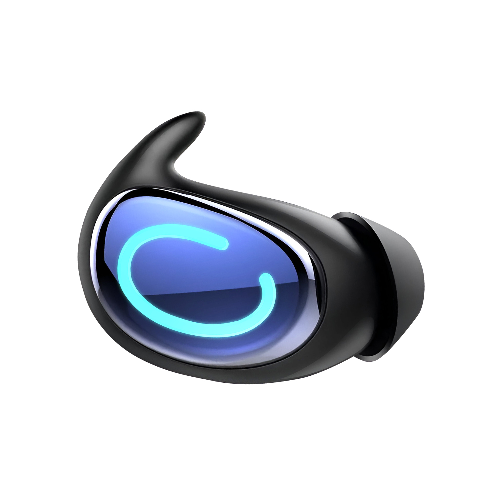 Avizar Sleep Bluetooth Earbud with Noise Cancellation (ENC) - Blue