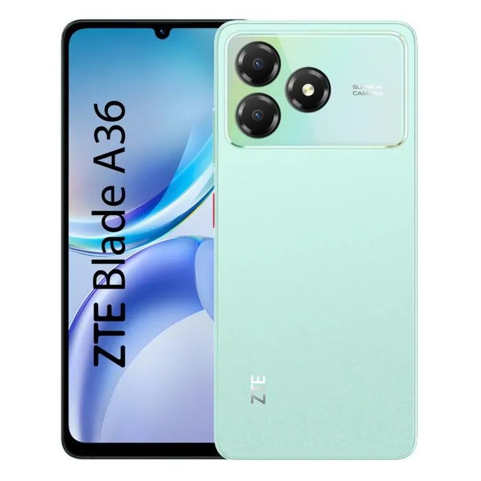 ZTE Blade A36 4+64GB - Aqua Green