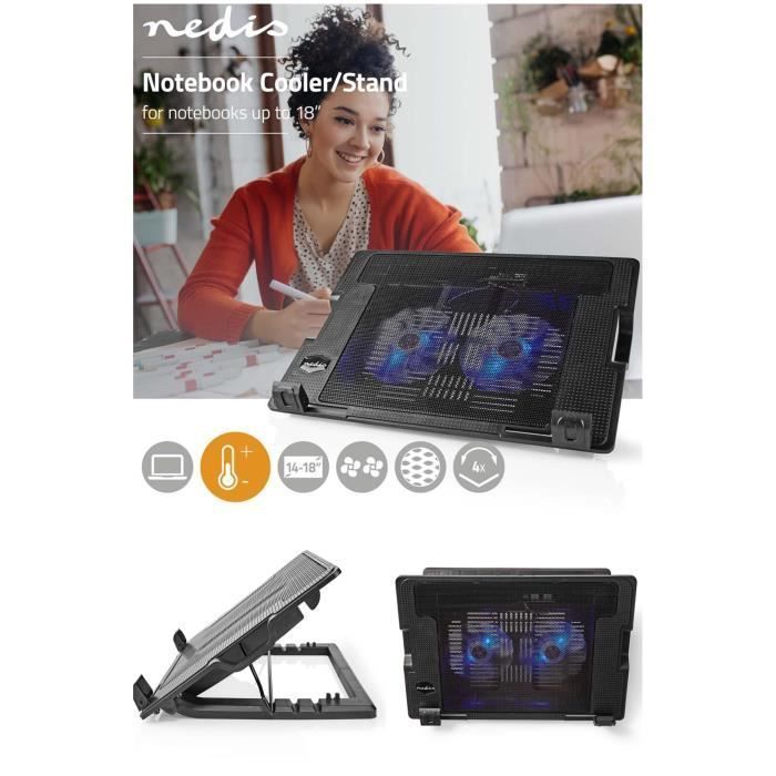 Nedis Air Stream Spirit Laptop Cooler