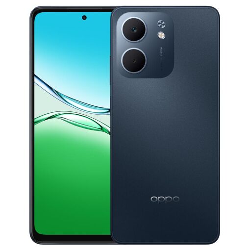 OPPO A5x - Écran 6,67 pouces FHD+, 4 Go de RAM, 128 Go de stockage, double SIM, appareil photo 32 MP, batterie 6000 mAh - Bleu