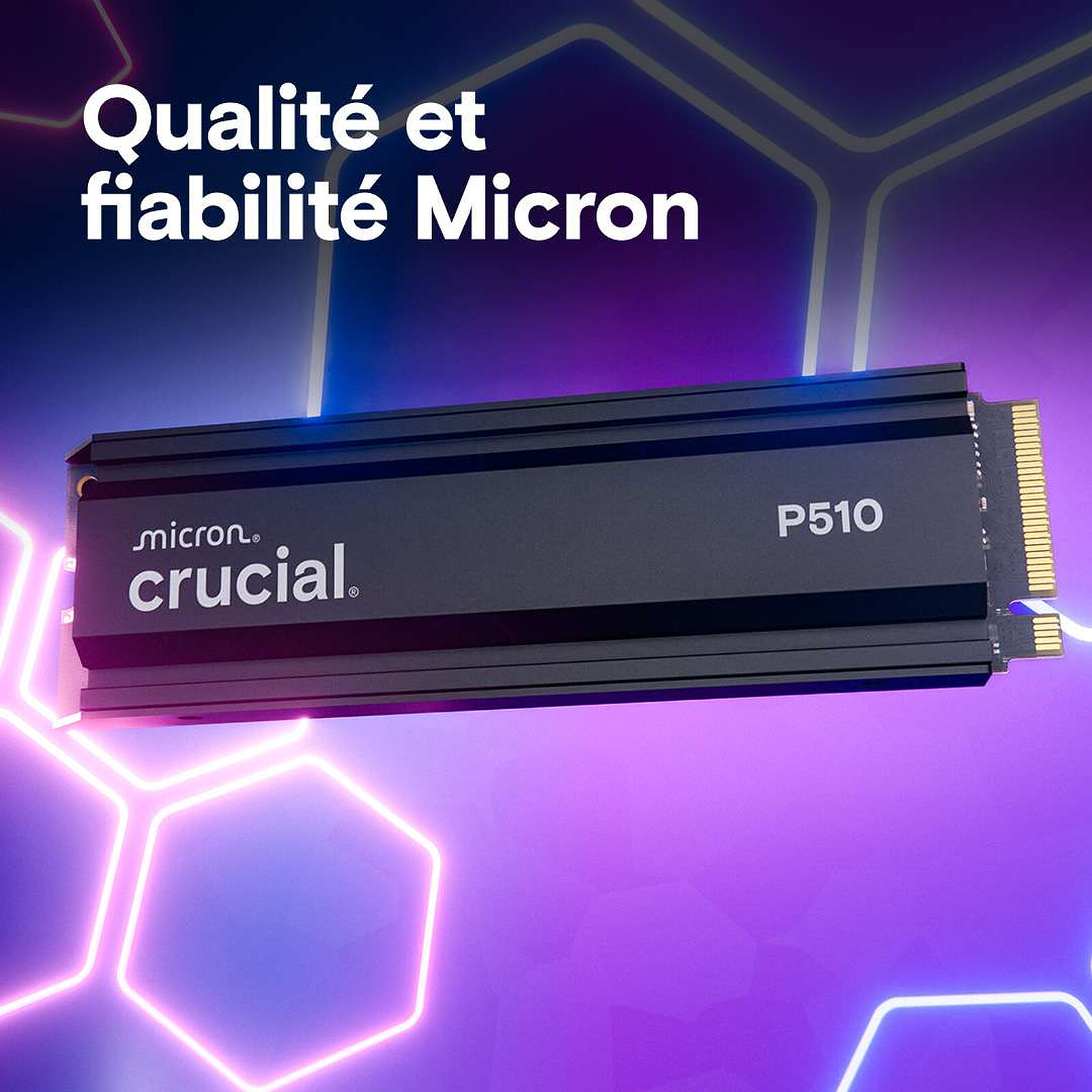 Crucial P510 2 TB 2280 - Con disipador de calor