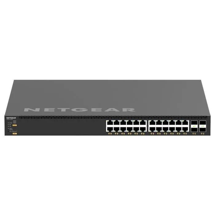 Netgear M4350-24X4V - Managed Switch - C3 - 24x 10/100/2.5G/5G/10G PoE+ (4x SFP28)