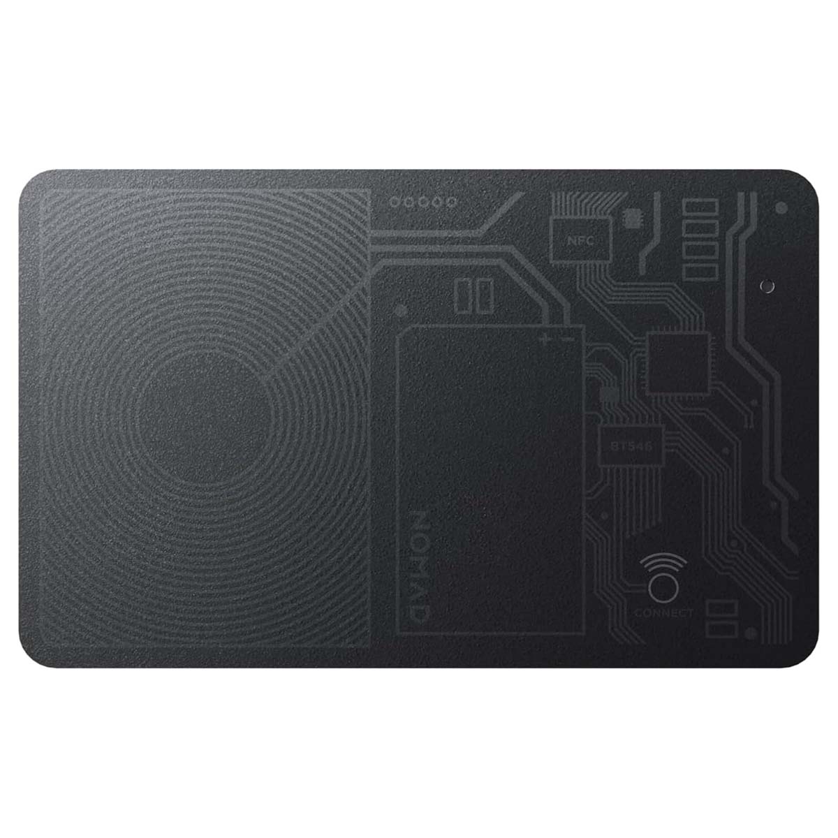 Nomad Tracking Card - Find My Slim Wallet Helper - Black
