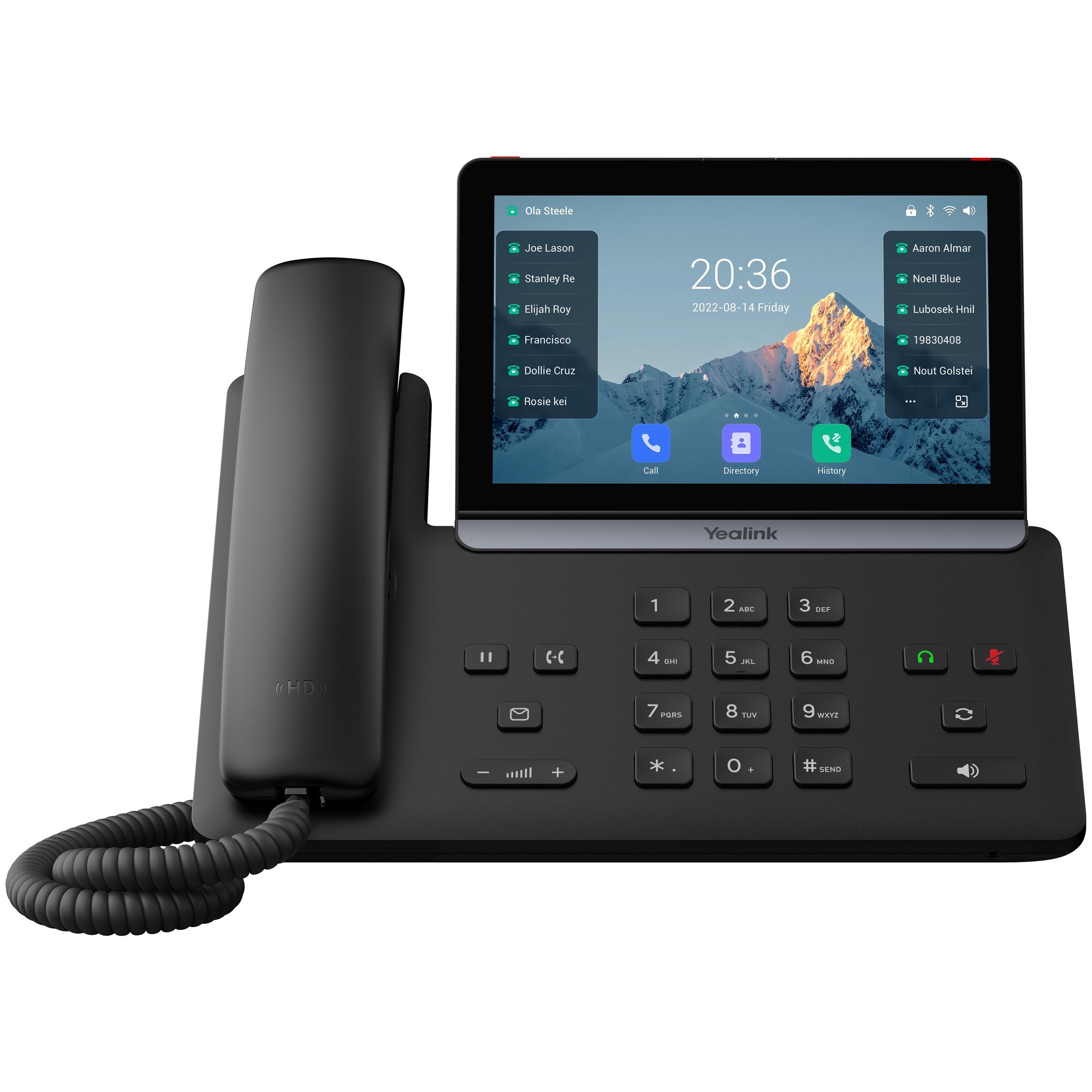 Teléfono de negocios Yealink SIP-T88W