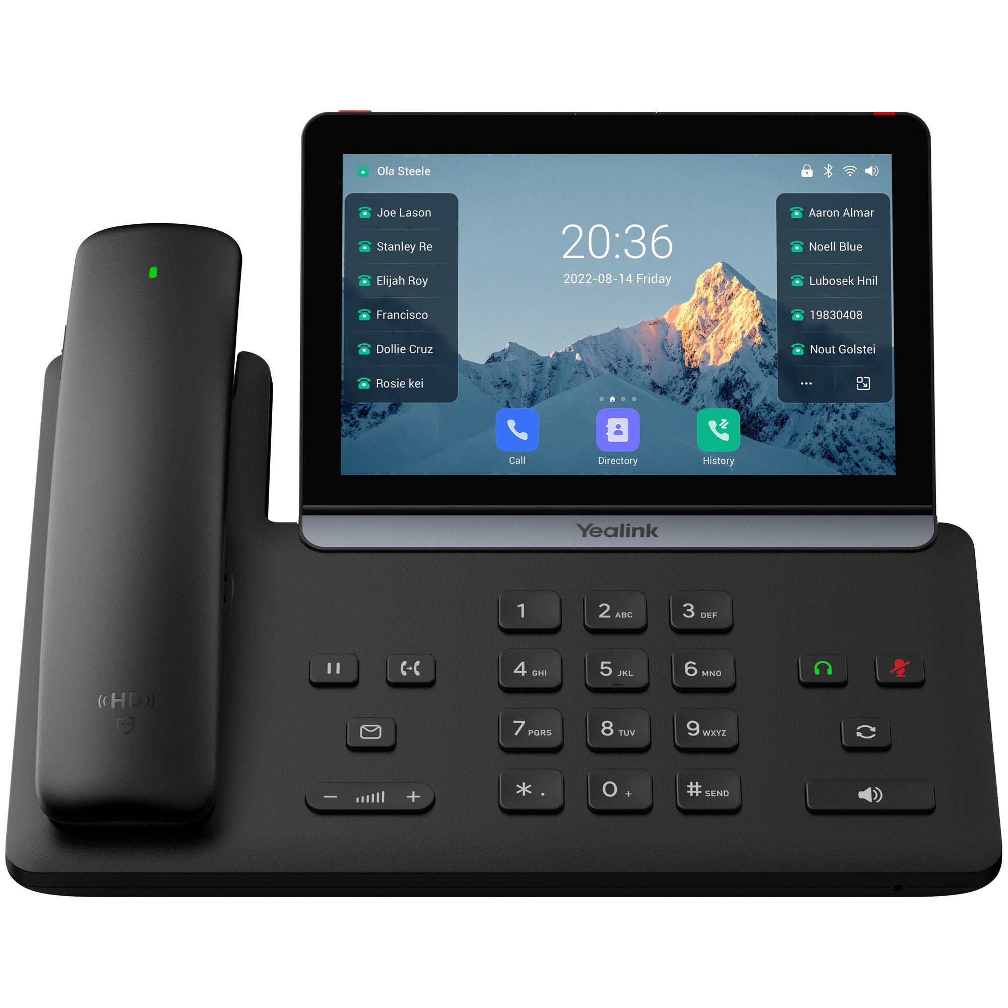 Téléphone d'affaires Yealink SIP-T88W Pro