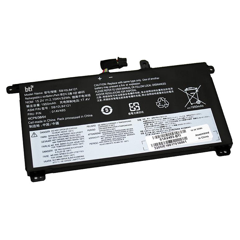 BTI Rechargeable Lithium-Ion Battery 7280 mAh 11.55V