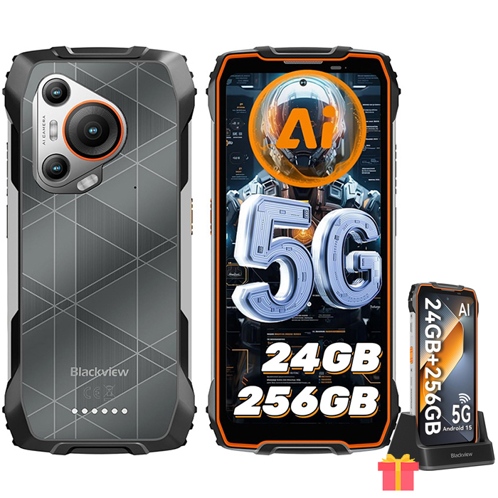 Blackview BL7000 6.78" 5G Smartphone - 24GB+256GB, 50MP Camera, 7500mAh Battery