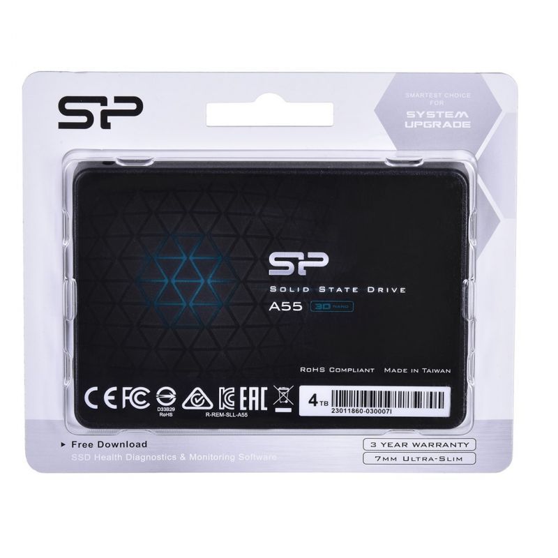 Silicon Power A55 - 4TB Internal SSD - 2.5" SATA 6Gb/s