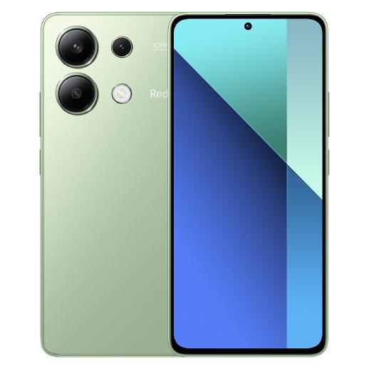 Xiaomi Redmi Note 13 Wind Tre - Teléfono híbrido de doble SIM con Android 13, 4G, USB Tipo C, 8GB RAM, 256GB Almacenamiento, Batería de 5000mAh, Verde Menta