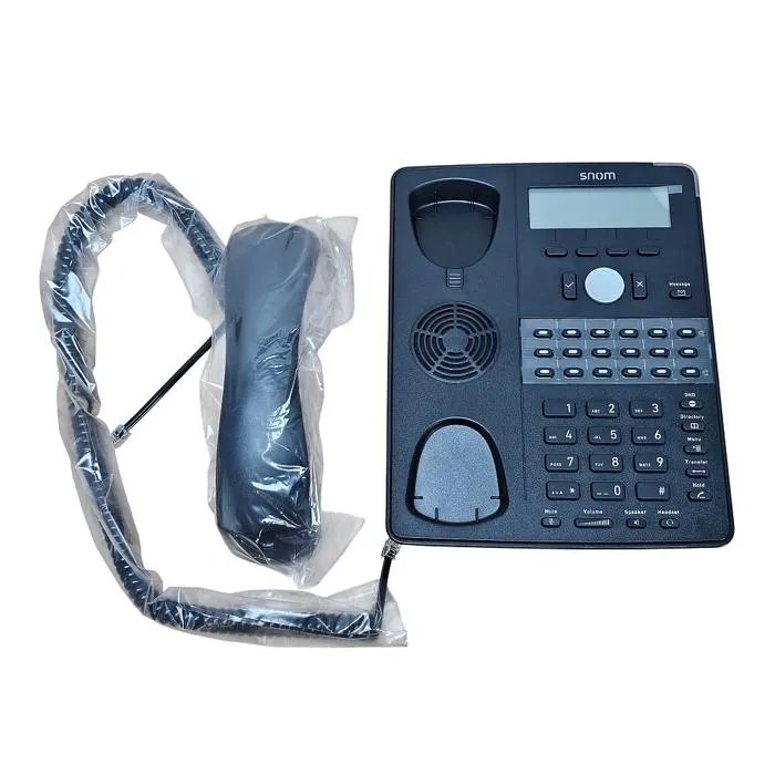 Snom D725 VoIP Phone - 12 SIP Lines - HD Screen - PoE
