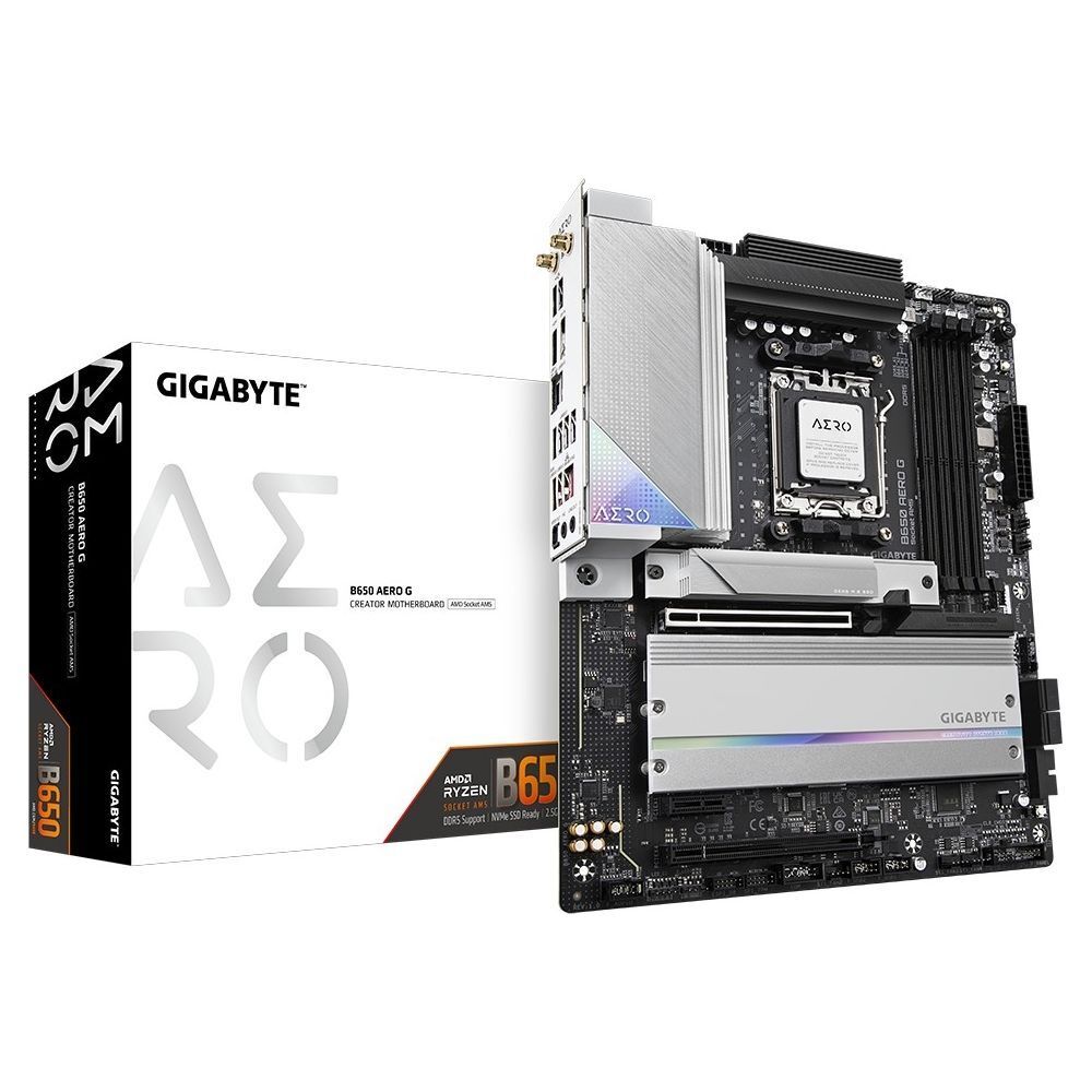 Gigabyte AMD AM5 B650 AERO G ATX Motherboard