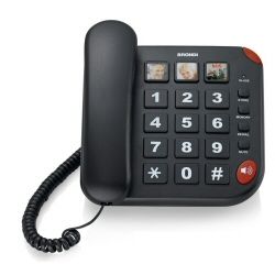 Brondi Bravo 15 - Corded Phone - Black