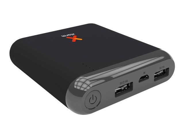 Xtorm Fuel Series 4x Power Bank - 10,000 mAh - 2.4A - 2 USB Outputs (Micro-USB Cable)