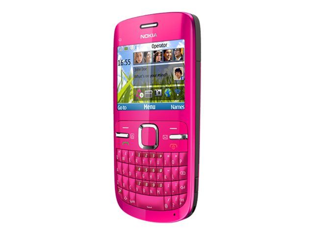 Nokia C3-00 Smartphone (Rose Gold)