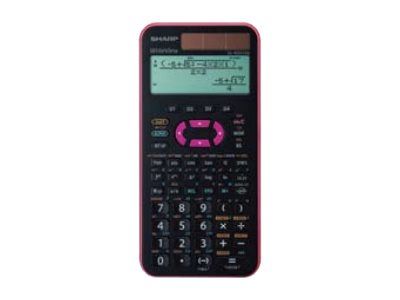 Sharp WriteView EL-W531XG Scientific Calculator - 10+2 Digit Capacity, Solar and Battery Power - Orange
