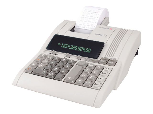 Olympia CPD 3212S - 12-Digit Calculator with Printer