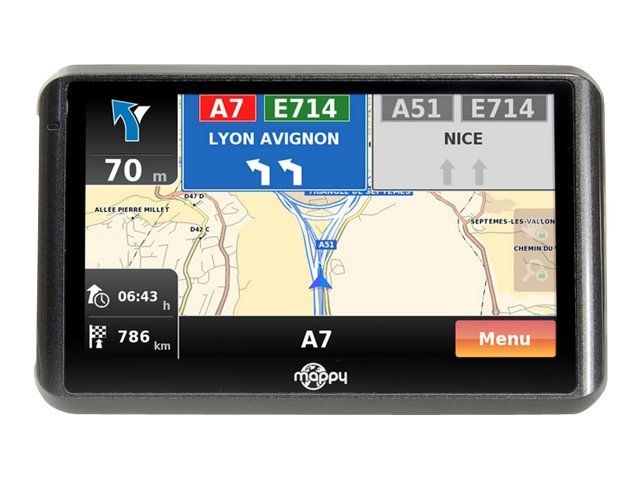 Mappy Ulti505ND - 5-Inch GPS Navigator