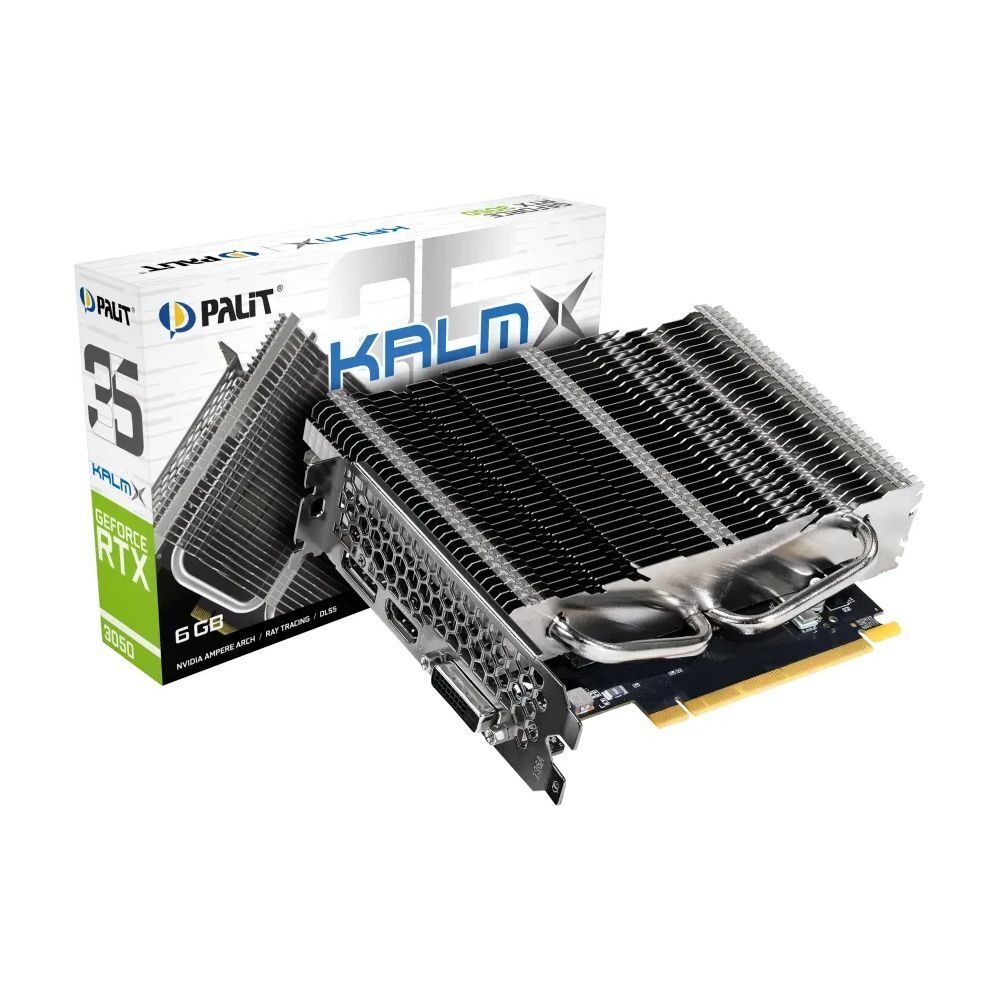 Palit GeForce RTX 3050 KalmX, 6GB GDDR6, PCI-Express