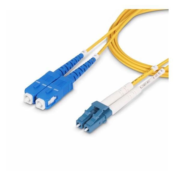 StarTech 7m Monomode LC to SC(UPC) OS2 Fiber Optic Cable
