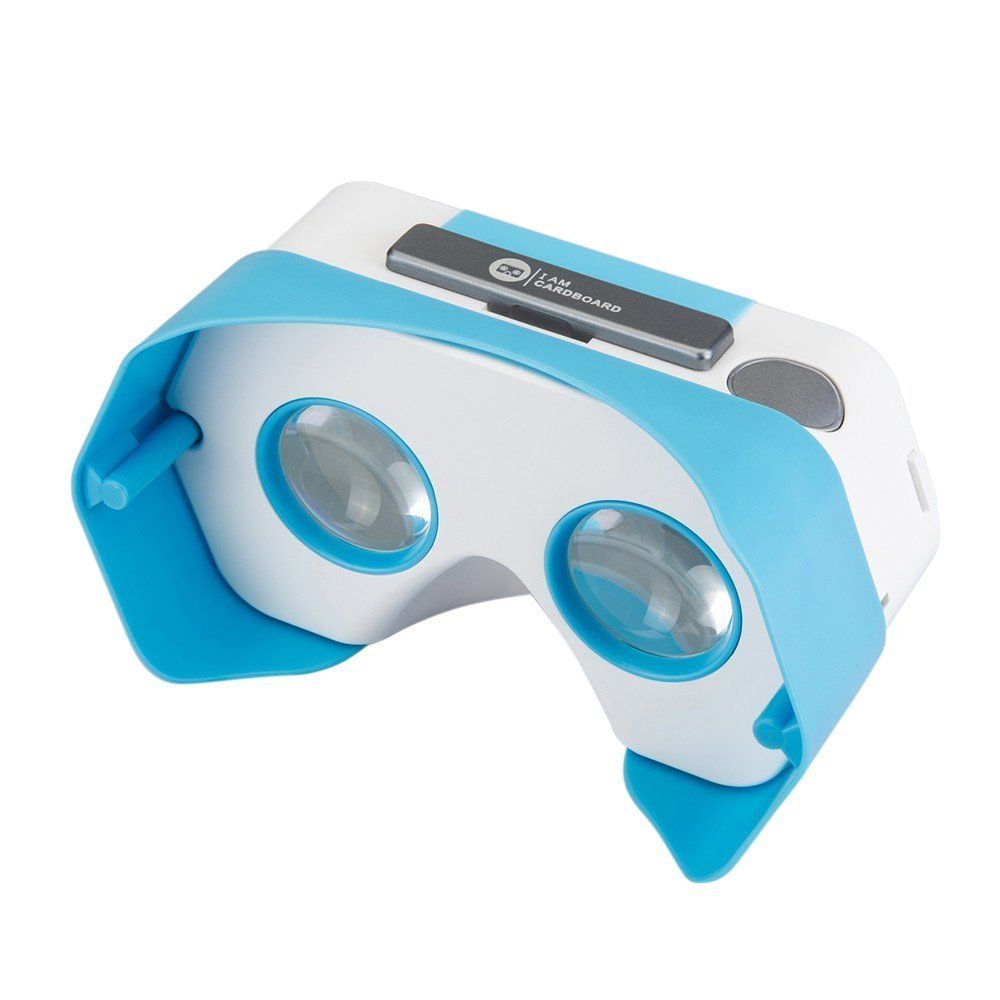 Iam Cardboard VR Headset - Blue